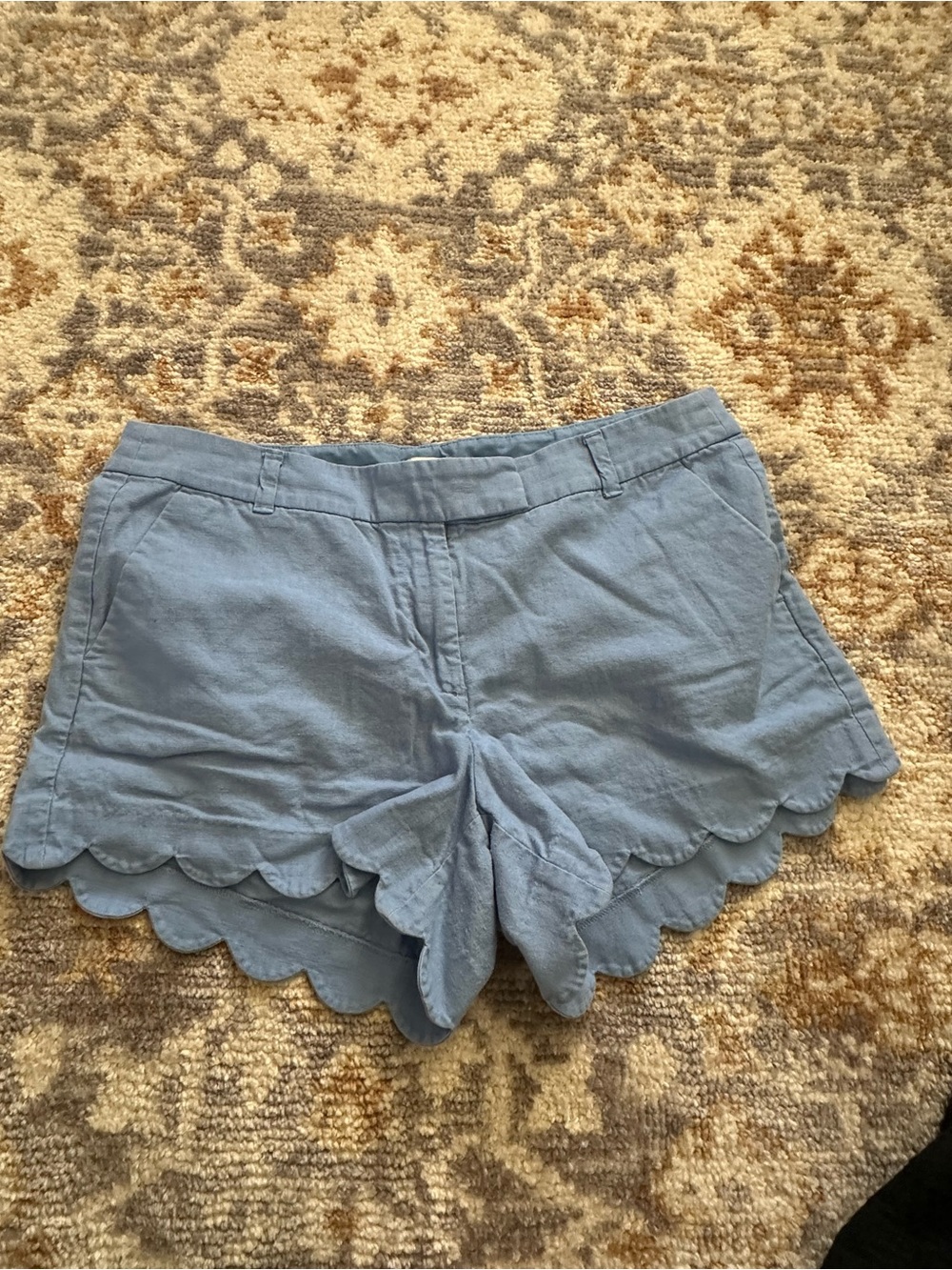 J. Crew Scallop Hem Women's Shorts